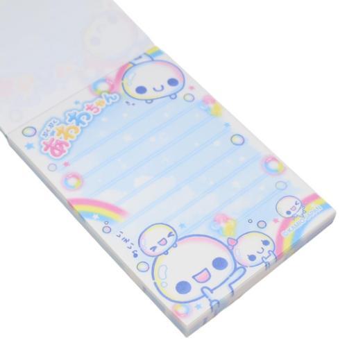 メモ帳 ミニミニメモ 平成ファンシー ぷくぷくあわわちゃん カミオ