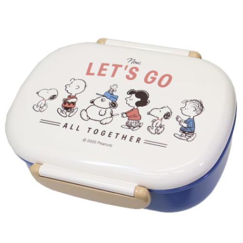 お弁当箱 1段ランチボックス 360ml スヌーピー ピーナッツ てくてく カミオジャパン プレゼント 日本製 新学期準備 キャラクター ...