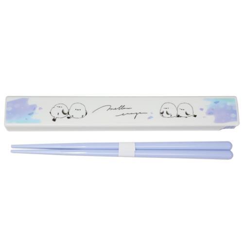 おはしセット 抗菌 はし＆はしケース mellow enaga ニュアンス カミオジャパン 新学期準備 お箸 かわいい 日本製 : 雑貨 ...