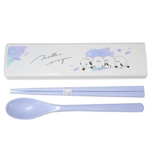 コンビセット 抗菌 ツインセット スライド式 おはし＆スプーン