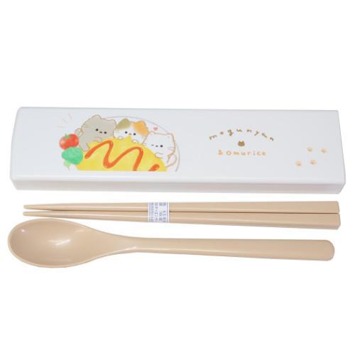 コンビセット 抗菌 ツインセット スライド式 おはし＆スプーン も