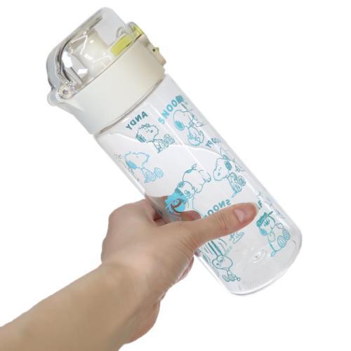 冷凍できるクリアボトル 水筒 スヌーピー スヌーピーときょうだい