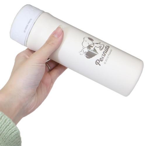 ステンレスボトル 400ml 保温保冷水筒 スヌーピー ピーナッツ はい