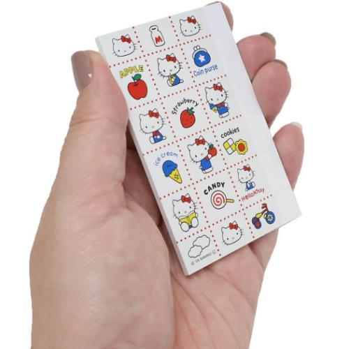 ノート ミニノート ハローキティ レトロ柄 サンリオ カミオジャパン