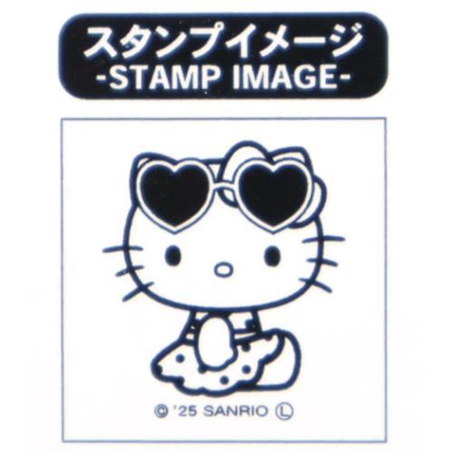 アクリルスタンドスタンプ はんこ ハローキティ 日焼け サンリオ