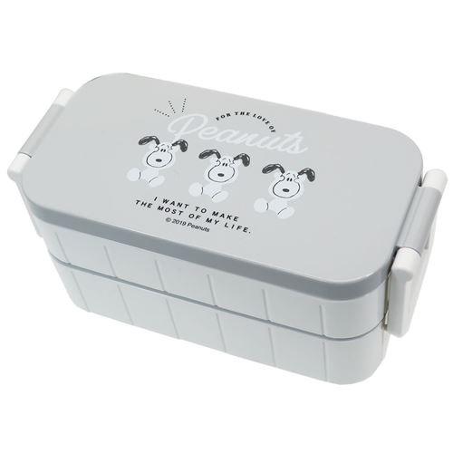 お弁当箱 箸付き 2段 ランチボックス トリオ スヌーピー ピーナッツ カミオジャパン Kmo 雑貨 アートの通販店 ベルコモン 通販 Yahoo ショッピング