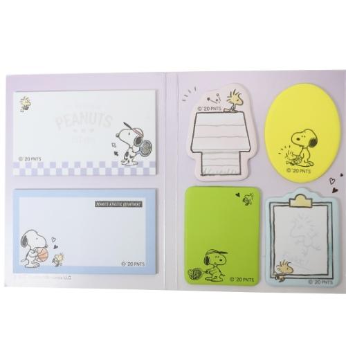 Book型 ふせんセット 付箋 スヌーピー スポーティー カミオジャパン ピーナッツ Kmo 雑貨 アートの通販店 ベルコモン 通販 Yahoo ショッピング