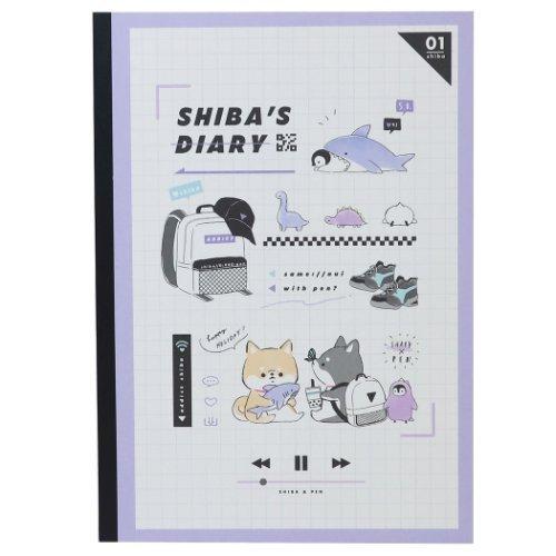 B5 クロス ノート Shiba S Diary 横罫ノート 21ss カミオジャパン 女の子向け ステーショナリー Kmo 雑貨 アートの通販店 ベルコモン 通販 Yahoo ショッピング