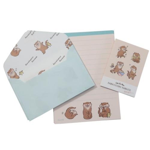 ダイヤ型 封筒 ミニミニレター レターセット 可愛い嘘のカワウソ Lineクリエイターズ 整列 カミオジャパン 便箋 封筒 手紙セット Kmo 雑貨 アートの通販店 ベルコモン 通販 Yahoo ショッピング