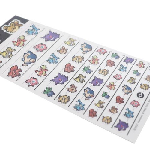 ポケモン シールシート 2種 ＆ ステッカー 28枚 レトロ カミオジャパン ステッカー 4サイズ シールシート ポケットモンスター