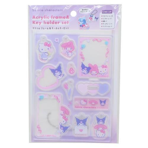 アクリルフレーム＆キーホルダーセット キーチェーン ハローキティ