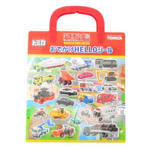 ジオラマステッカー おでかけHELLOシール トミカ 夏休み カミオ