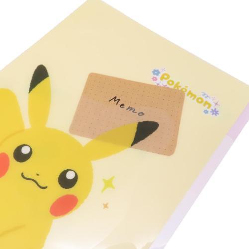 ポケットファイル ダイカットポケット付き3インデックスクリアファイル