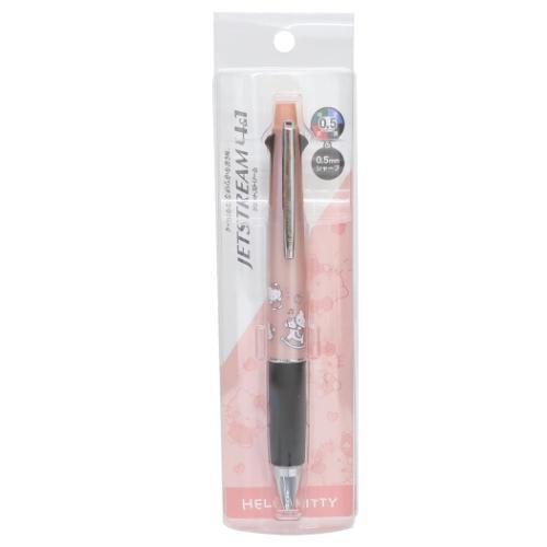 シャープペン＆黒赤青緑4色ボールペン ジェットストリーム4＆1 多機能