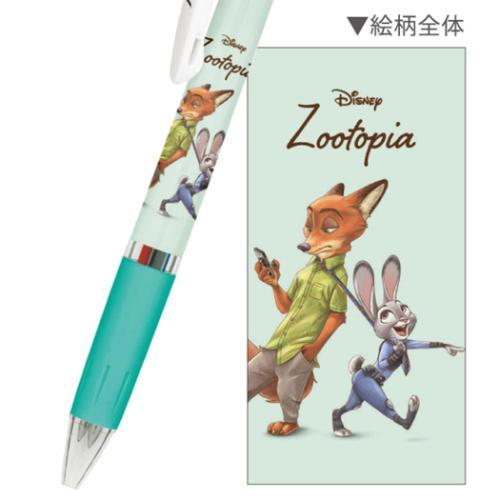 ジェットストリーム3色ボールペン 黒赤青3色ボールペン ズートピア