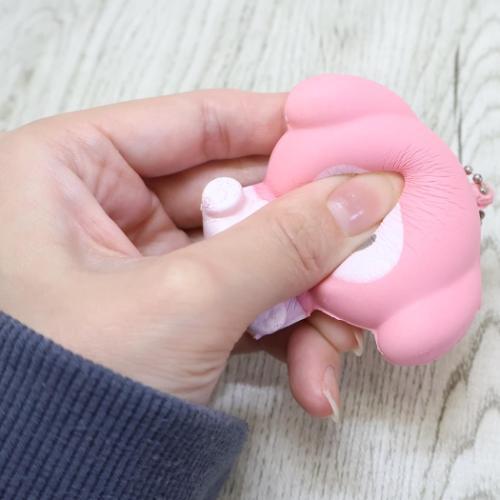 キーチェーン スクイーズキーホルダー マイメロディ サンリオ カミオ