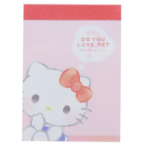 ミニメモ ミニミニメモ メモ帳 ハローキティ サンリオ カミオジャパン