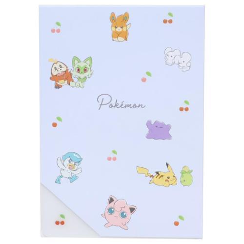 メモ帳 クリアシートメモ A6 ポケモン ポケットモンスター チェリー