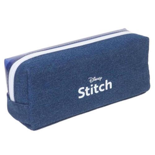 ペンケース BOXペンポーチ リロ＆スティッチ ディズニー Blue night