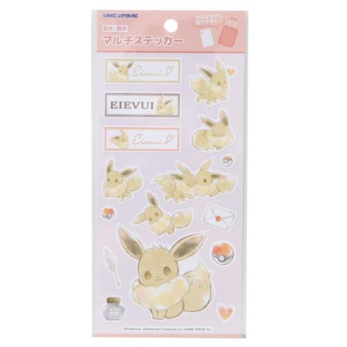 マルチステッカー シールシート ポケットモンスター イーブイ カミオ