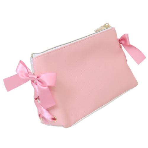 レースアップリボンペンケース ペンポーチ ハローキティ サンリオ