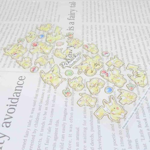 シールシート WASHI STICKERS ポケモン ポケットモンスター ピカチュウ