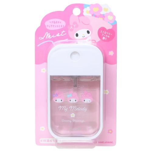 サンリオ マイメロディ フレグランスミスト コスメ雑貨 ヘア＆ボディフレグランスミスト マイメロディ サンリオ