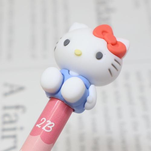 鉛筆 でかマスコットえんぴつ 2B ハローキティ サンリオ ポップ カミオ