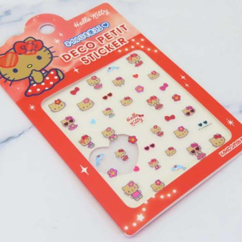 デコプチステッカー ネイルシール ハローキティ サンリオ 日焼け