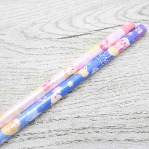 ダース鉛筆 2B＆赤鉛筆 12本セット Twinkling Stars 星のカービィ