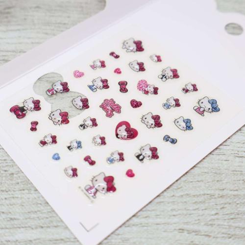 ネイルシール デコプチステッカーDX サンリオ ハローキティ ギャル