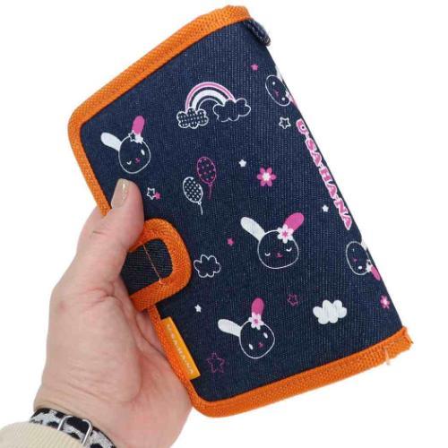 シール帳 デニムシールバインダー サンリオ ウサハナ カミオジャパン