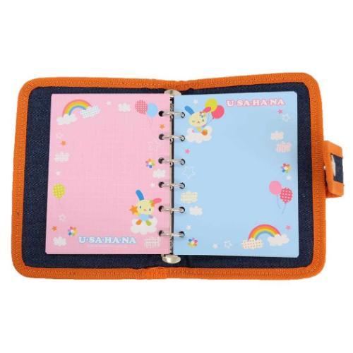 シール帳 デニムシールバインダー サンリオ ウサハナ カミオジャパン