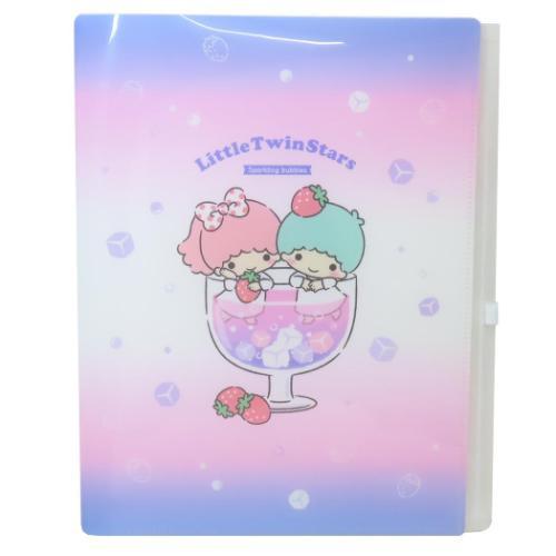 ファスナー付き6ポケットクリアファイル ポケットファイル リトル