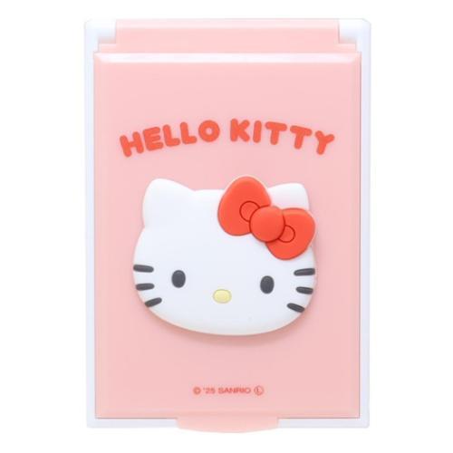 手鏡 ぷっくりカードミラーS サンリオ ハローキティ カミオジャパン