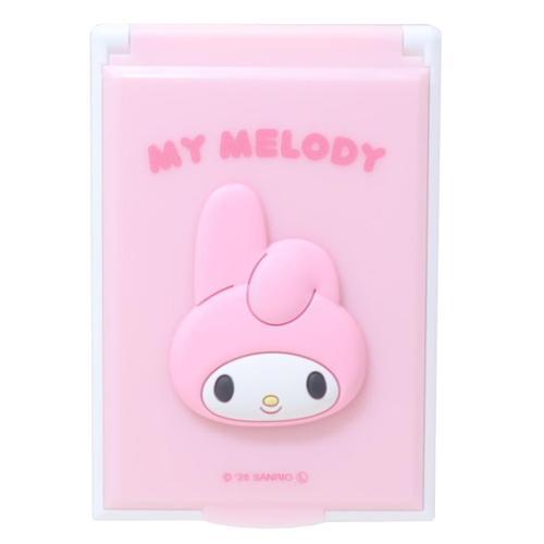 手鏡 ぷっくりカードミラーS マイメロディ サンリオ カミオジャパン