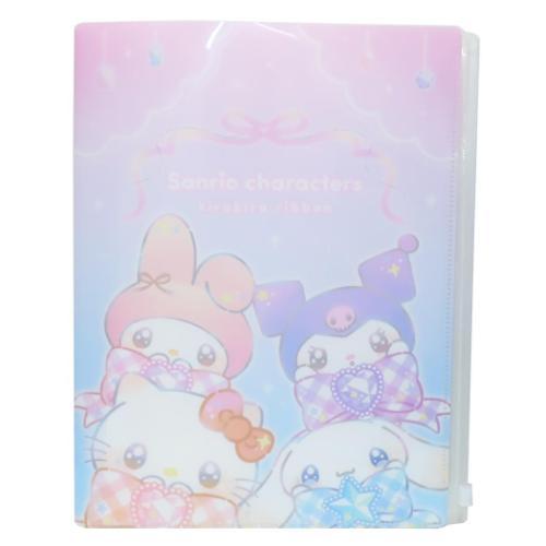 ポケットファイル ファスナー付き6ポケットクリアファイル A4 サンリオ