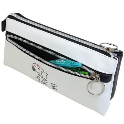 筆箱 サンカク 2ルーム ペンケース スヌーピー ピーナッツ カミオジャパン 新学期準備雑貨 キャラクター Kmo 7101 雑貨 アートの通販店 ベルコモン 通販 Yahoo ショッピング