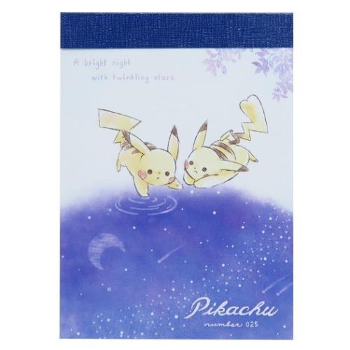 メモ帳 ミニ ミニメモ ポケットモンスター ポケモン 星空川 カミオジャパン 80枚綴り キャラクター Kmo 雑貨 アートの通販店 ベルコモン 通販 Yahoo ショッピング