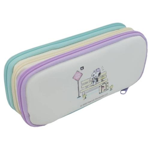 3ラウンド ペンケース 大容量 筆箱 スヌーピー ピーナッツ 21年新入学 カミオジャパン Kmo 雑貨 アートの通販店 ベルコモン 通販 Yahoo ショッピング