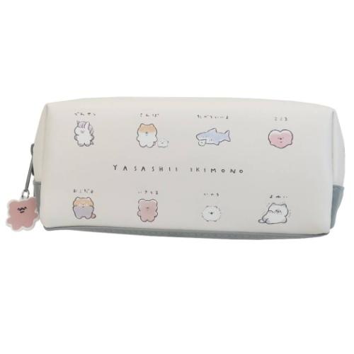 Box ペンポーチ ヤサシイイキモノ 入学準備 新学期準備 ペンケース カミオジャパン 筆箱 Kmo 雑貨 アートの通販店 ベルコモン 通販 Yahoo ショッピング