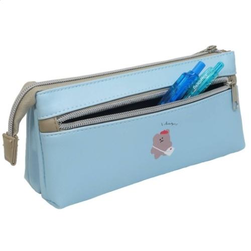 三角 2ルーム ペンケース コレラボ 筆箱 ゆるゆるくまさん カミオジャパン Kmo 7419 雑貨 アートの通販店 ベルコモン 通販 Yahoo ショッピング