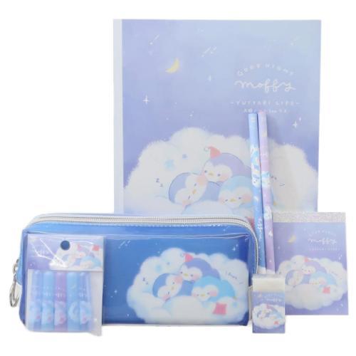 カミオジャパン 文具セット 7点文房具セット すやすやモフィー 雲の上