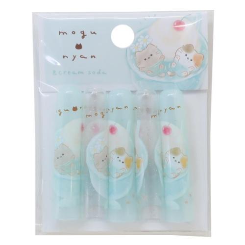 文具セット 文房具8点セット もぐにゃん クリームソーダ 2024年新入学