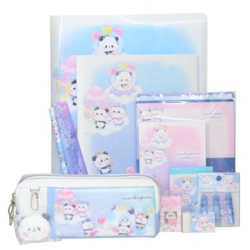 文具セット 10点文房具セット もちもちぱんだ もちぱんタウン カミオ