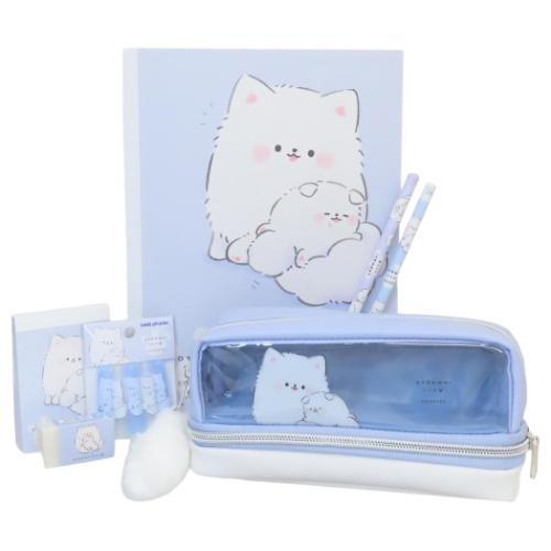 文具セット 7点文房具セット おとなりさん サモエド カミオジャパン 新