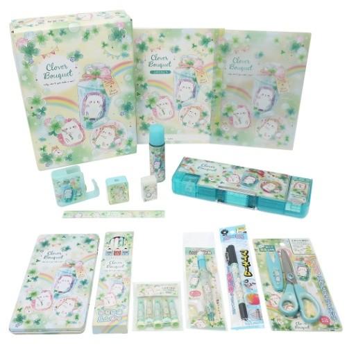 15点文具セット プレゼント Clover Bouquet 可愛い文房具セット 女の子向け 小学生 おしゃれ 子供会 Kmo Set 91 雑貨 アートの通販店 ベルコモン 通販 Yahoo ショッピング