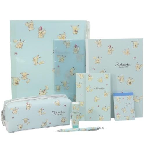 文房具セット 8点文具セット ピカチュウ いっぱい ポケモン