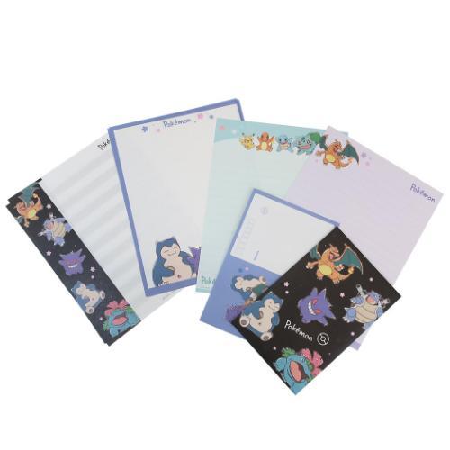8点文房具セット 文具セット ポケットモンスター サクラブラック