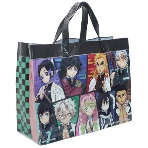 プールバッグ ビニール トートバッグ 鬼滅の刃 少年ジャンプ 高波 